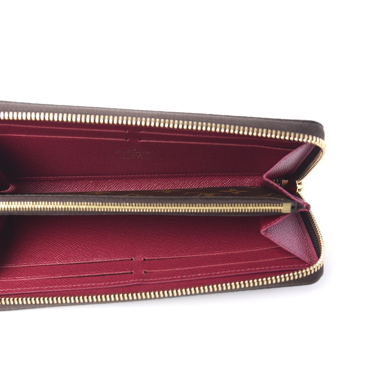 Monogram Clemence Wallet Fuchsia