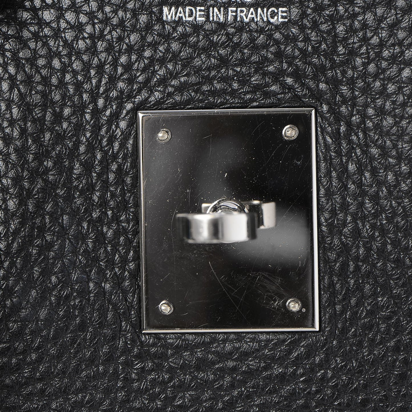 Taurillon Clemence Birkin 35 Black