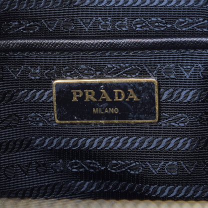 Prada Tessuto Nylon Saffiano Tote Nero Black 6 of 10