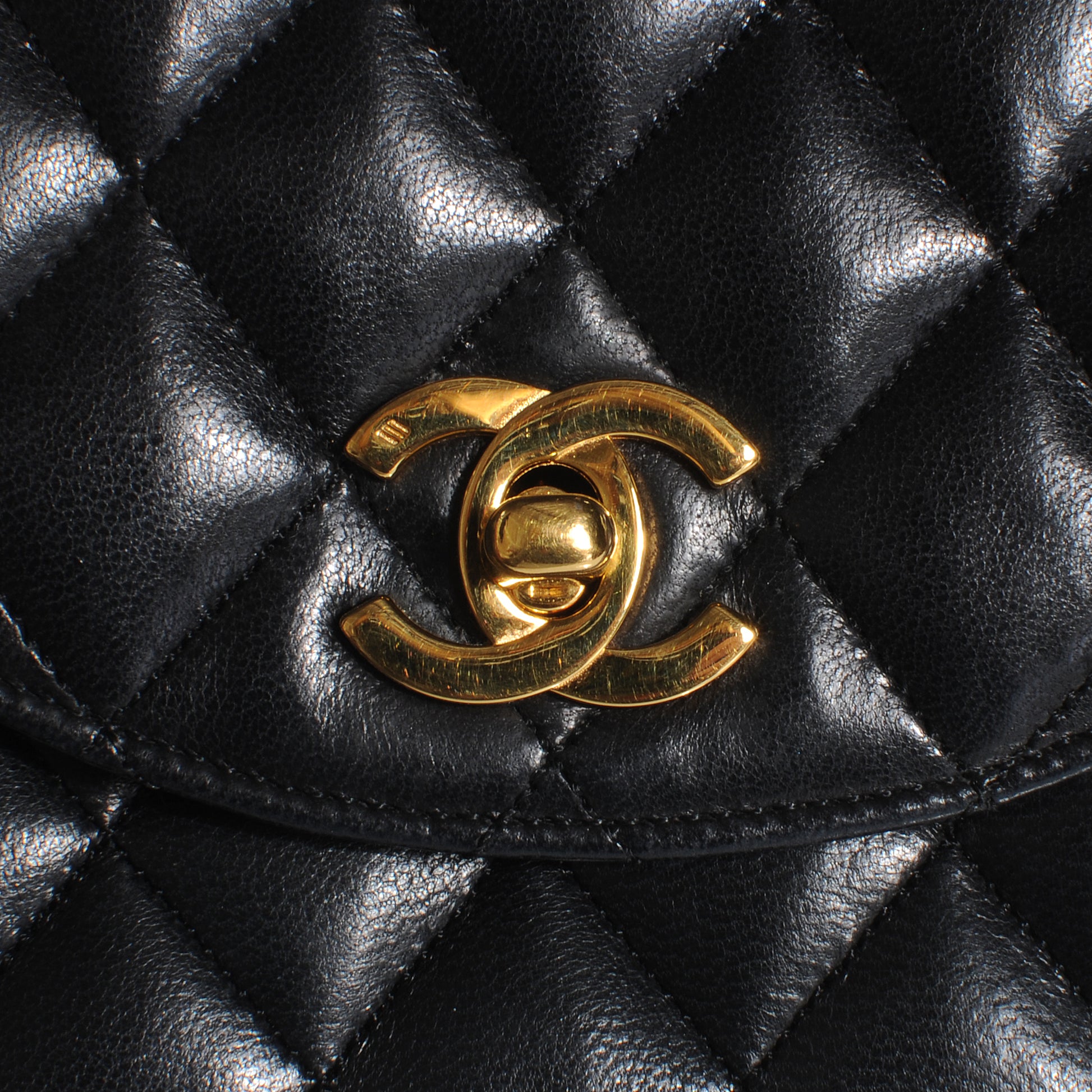 Chanel Lambskin Small Single Flap Black 5 of 8