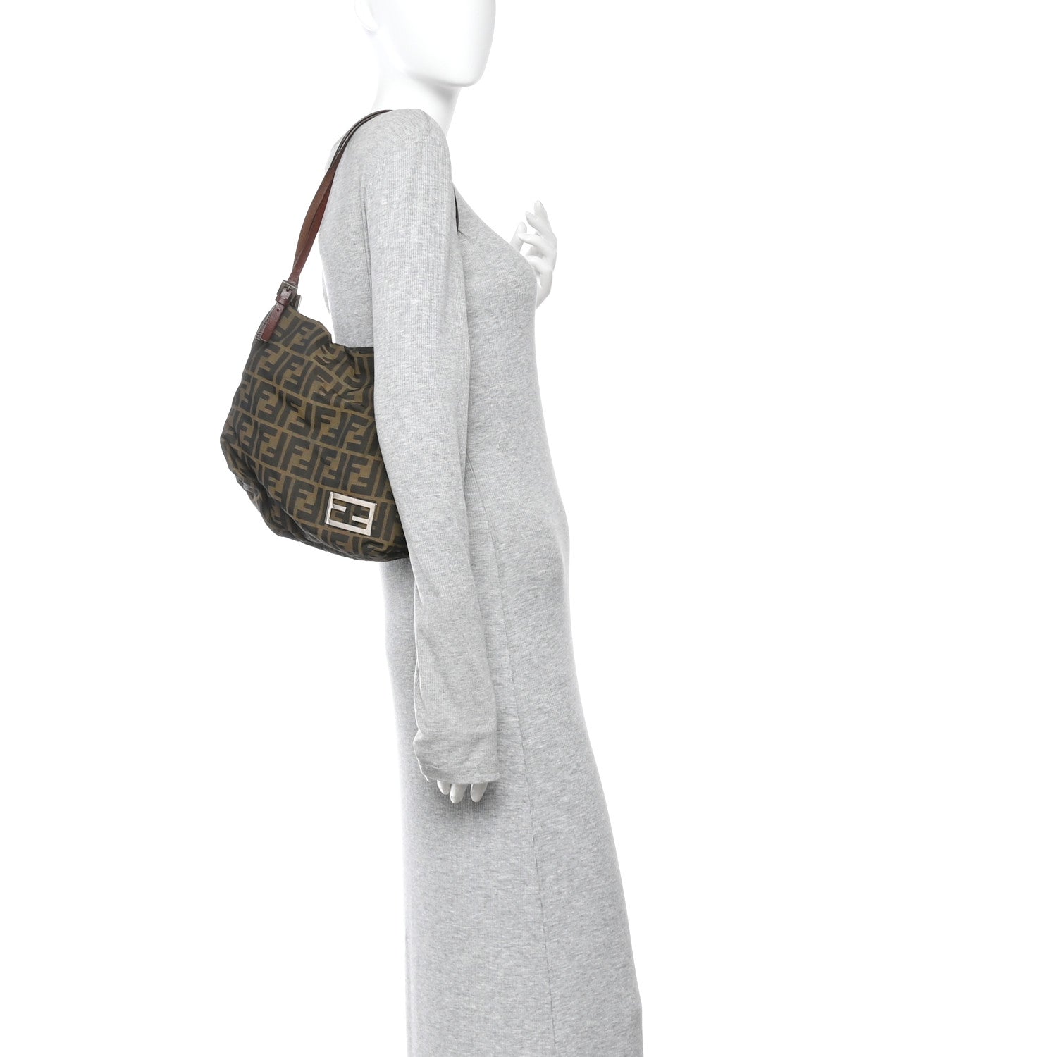 Fendi Zucca Tote Tobacco 2 of 14