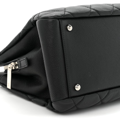 Chanel Caviar Quilted Timeless CC Shopping Tote Black 11 of 18