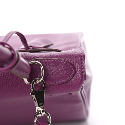 Hermes Chevre Mysore Horseshoe Kelly Retourne 28 Anemone Iris 13 of 42