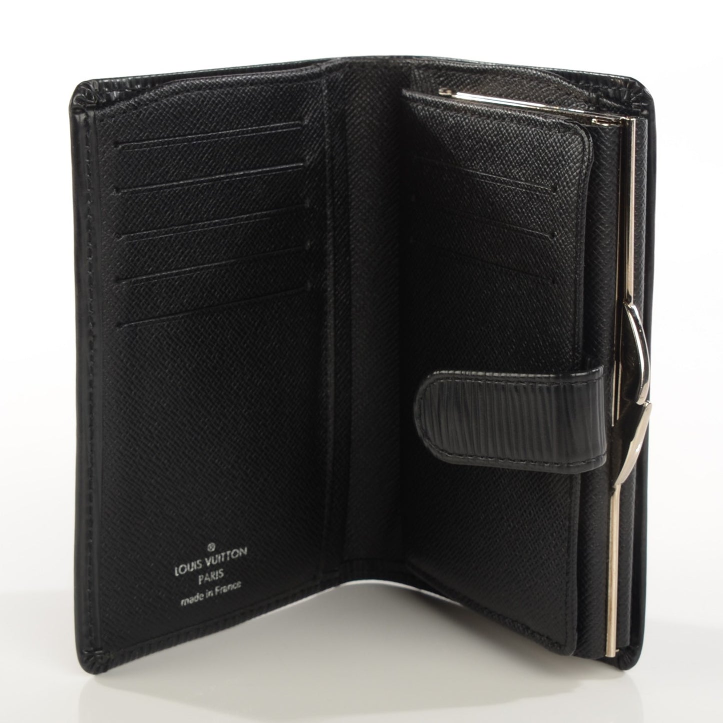 Epi French Purse Wallet Black
