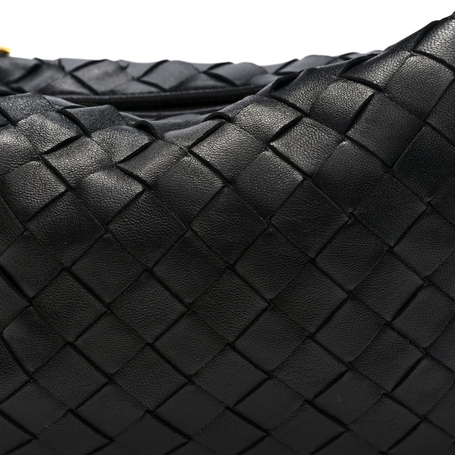 Nappa Intrecciato Mini Jodie Black