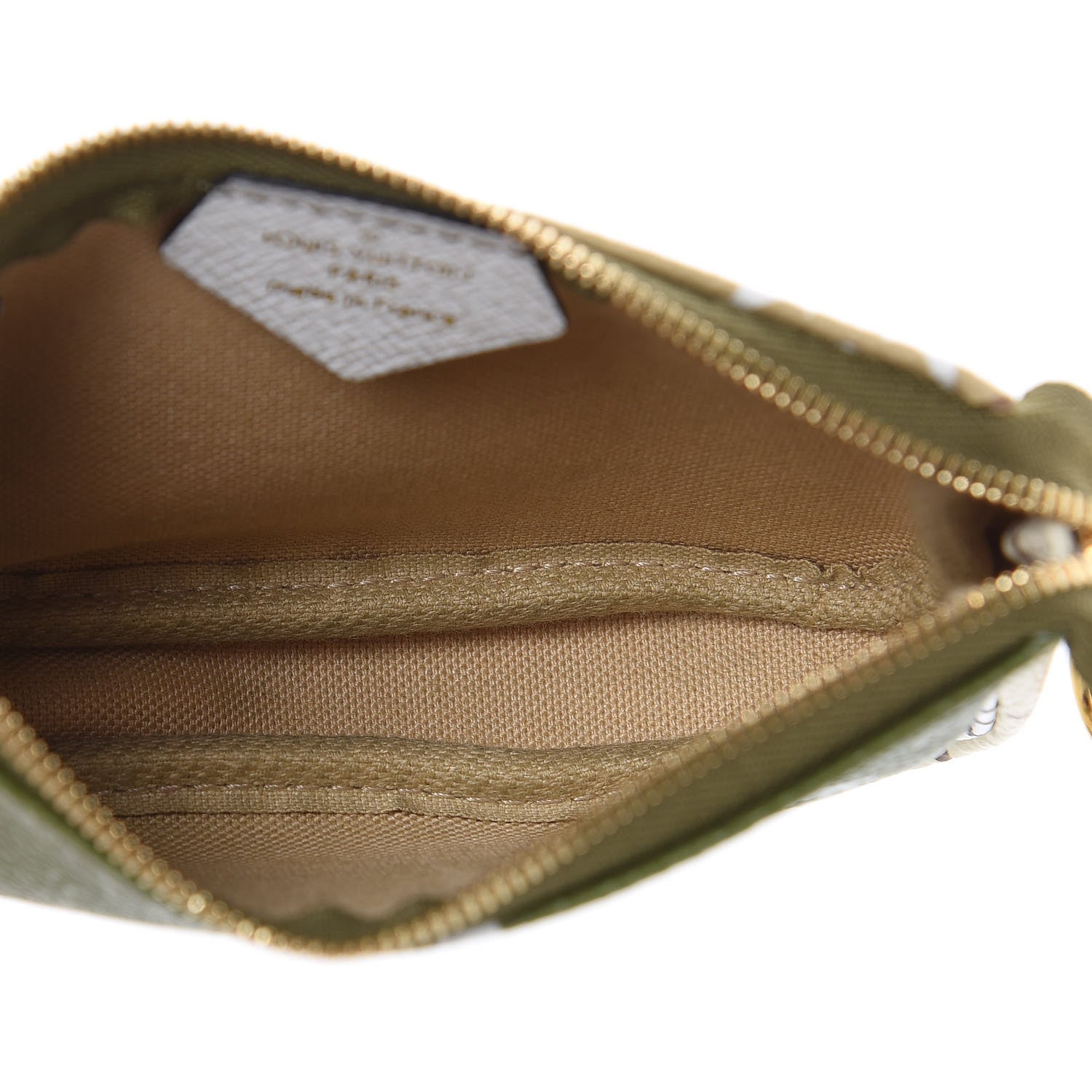 Louis Vuitton Monogram Giant Micro Pochette Accessories Kaki White 5 of 8