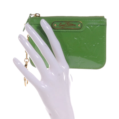 Louis Vuitton Vernis Key Pouch Vert Tonic 2 of 8
