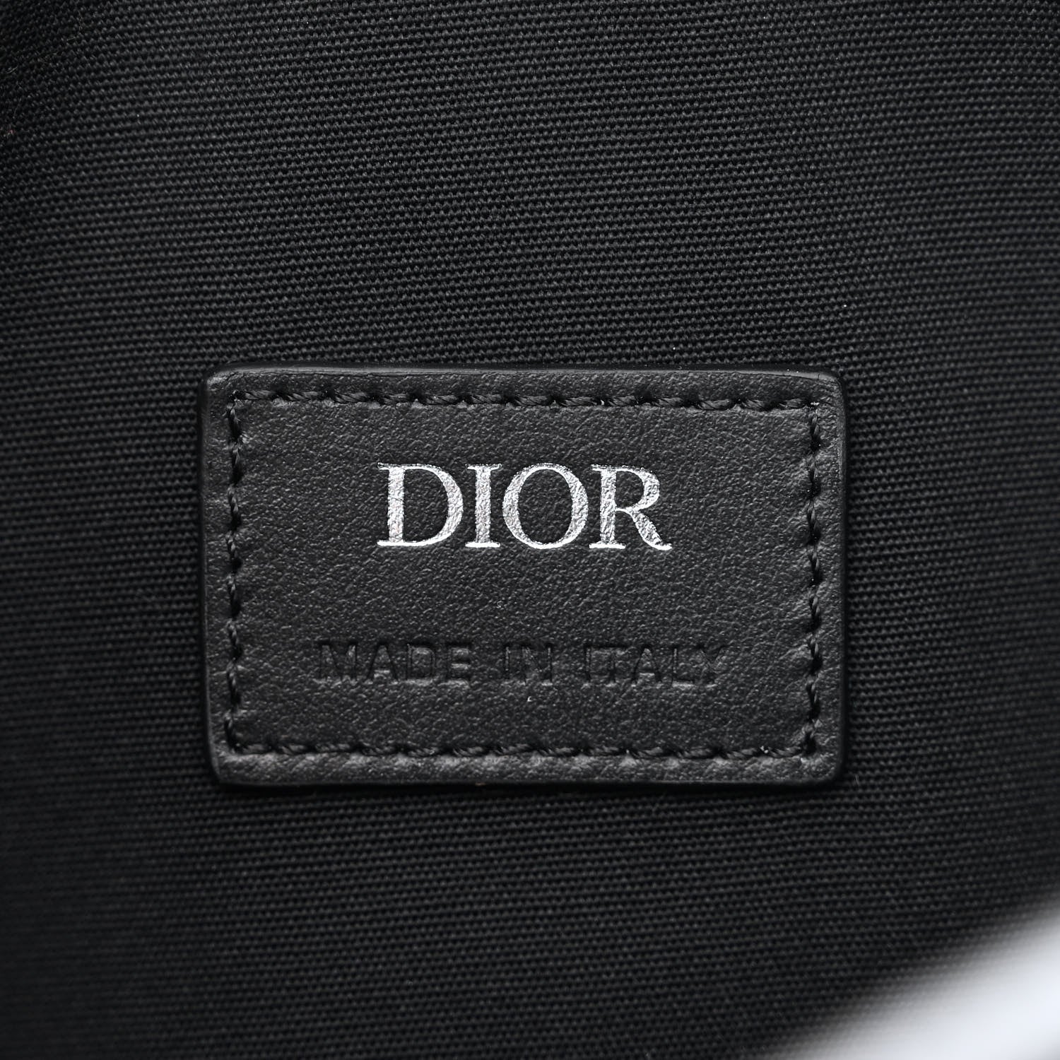 Christian Dior Canvas CD Diamond Lingot 22 Bag Black 6 of 10
