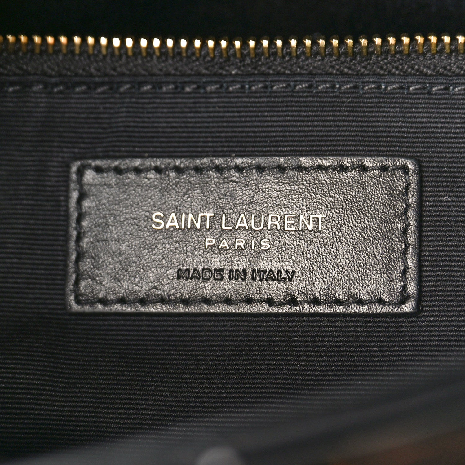 Saint Laurent SAINT LAURENT Patent Quilted Small Loulou Puffer Monogram Chain Satchel Black 6 of 12