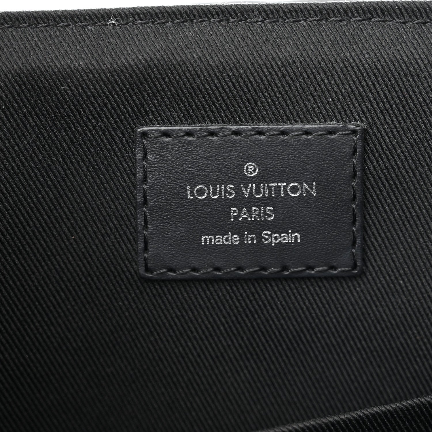 Louis Vuitton Monogram Eclipse District PM NM Black 6 of 10