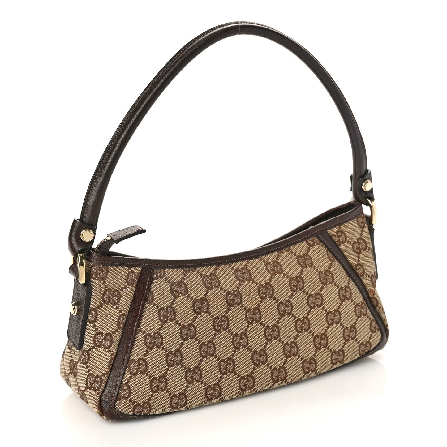 Monogram D Ring Abbey Pochette Brown