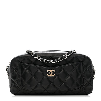 Chanel Lambskin Quilted Small Timeless Camera Case Black 1 of 9