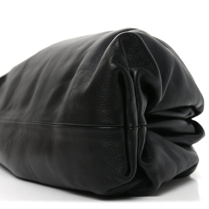 Bottega Veneta Smooth Butter Calf The Pouch Oversized Clutch Black 11 of 11