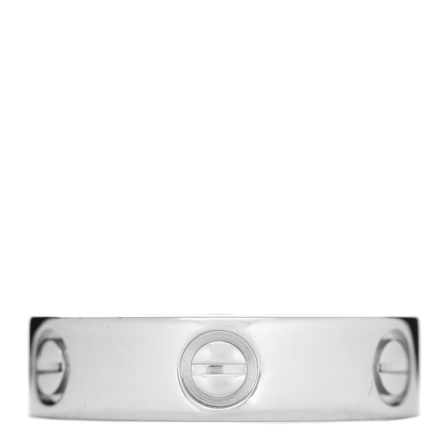 Platinum 5.5mm LOVE Ring 56 7.5