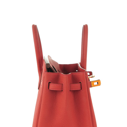 Hermes Togo Birkin 25 Geranium 16 of 25