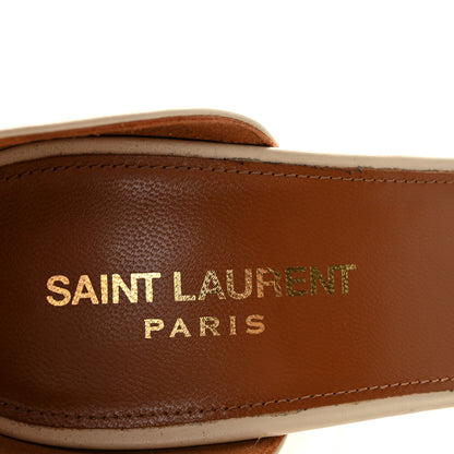Saint Laurent Calfskin 110 Opyum Sandals Real Beige 40.5 Real Beige 8 of 11