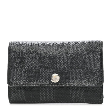 Louis Vuitton Damier Graphite Multicles 6 Key Holder 1 of 12