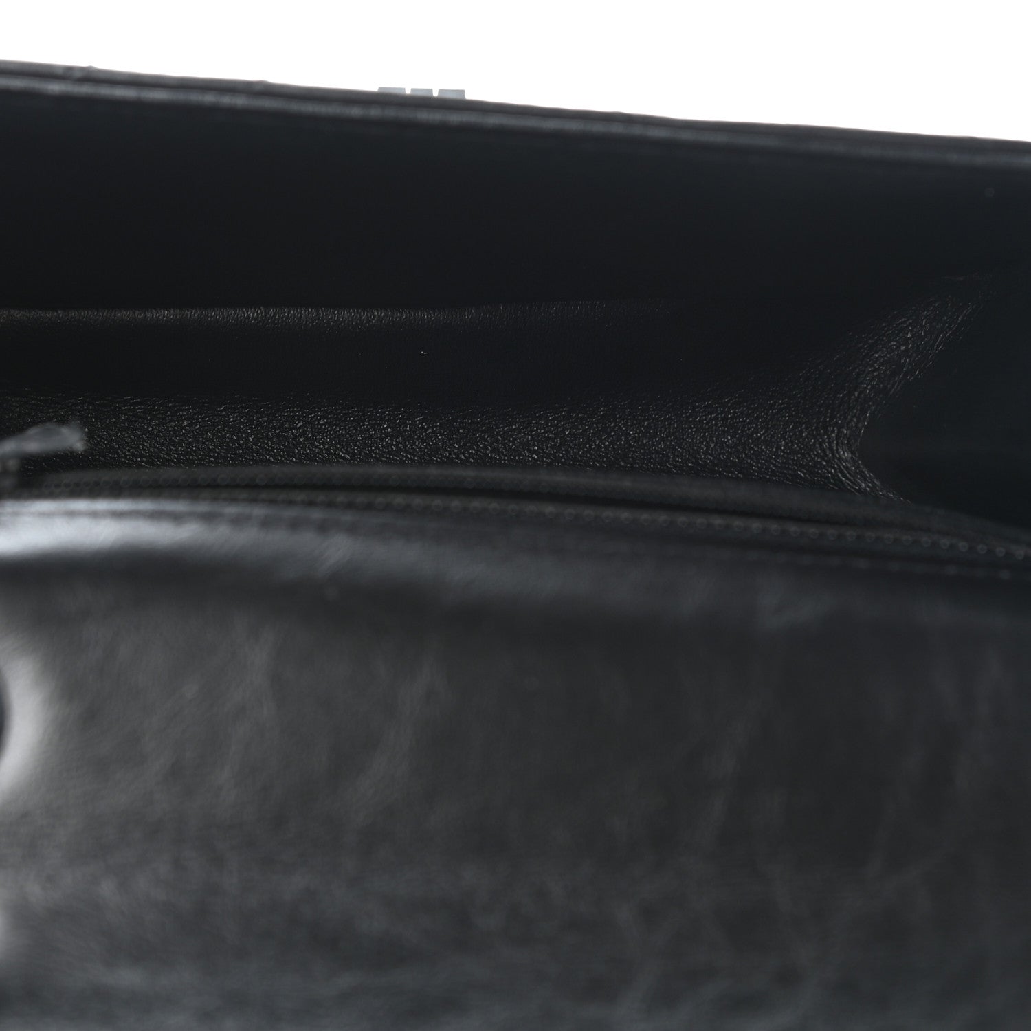 Chanel Aged Calfskin Chevron Quilted 2.55 Reissue Mini Flap So Black 4 of 6