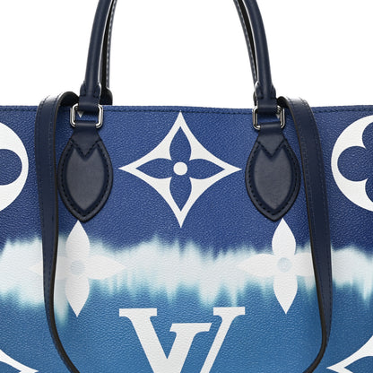 Louis Vuitton Monogram Escale Onthego GM Blue 9 of 11