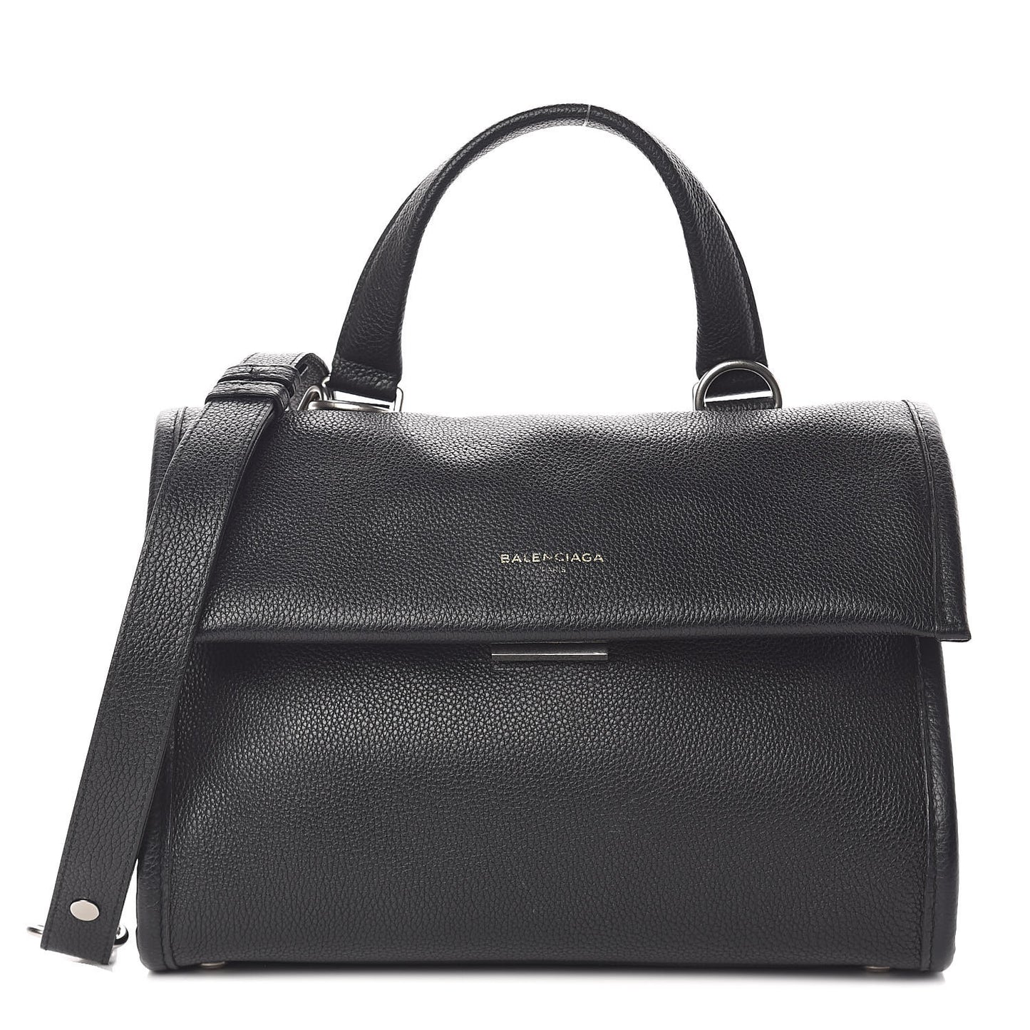Veau Grana Small Tool Satchel Black