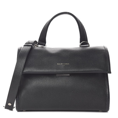 Balenciaga Veau Grana Small Tool Satchel Black 2 of 13