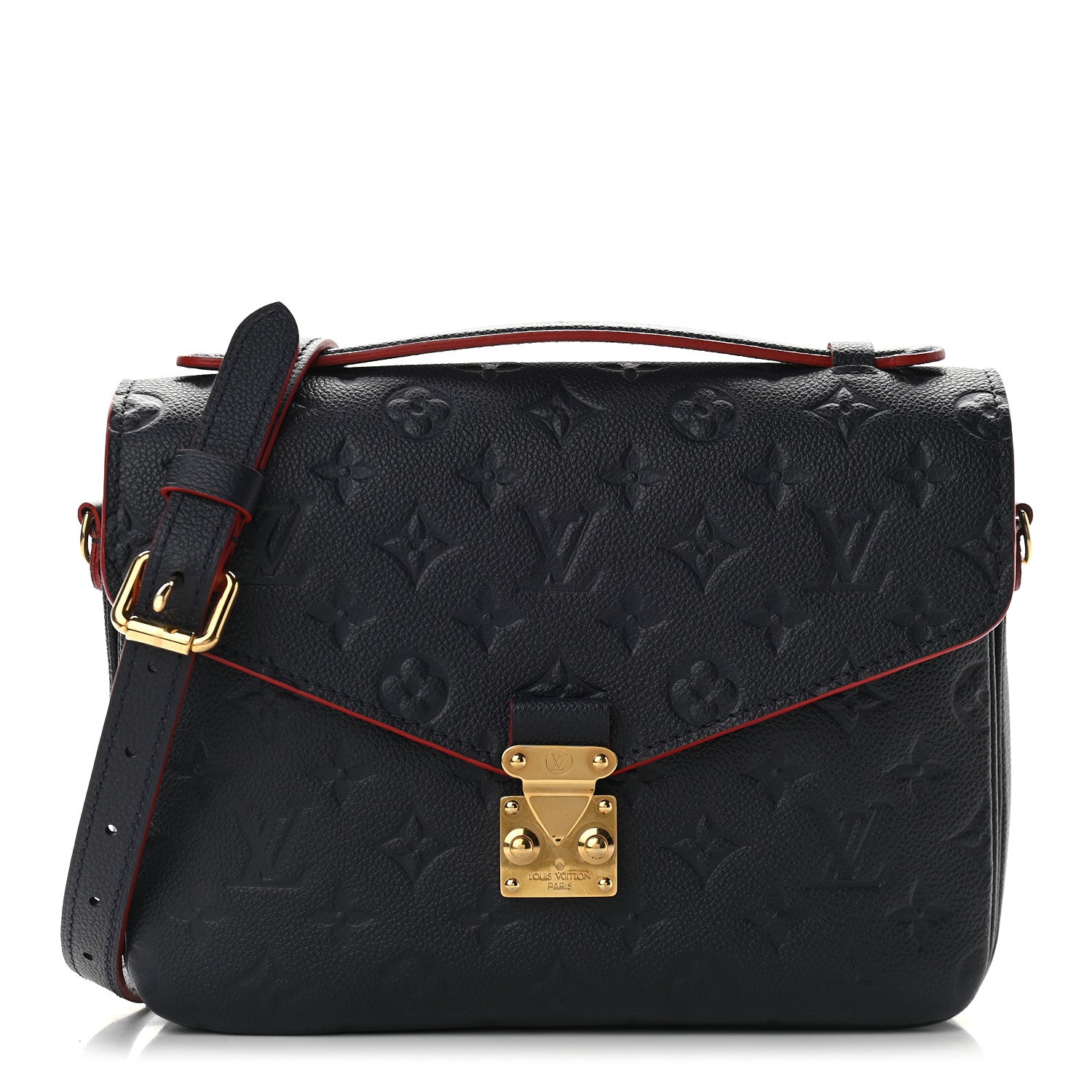 Louis Vuitton Empreinte Pochette Metis Marine Rouge 1 of 9
