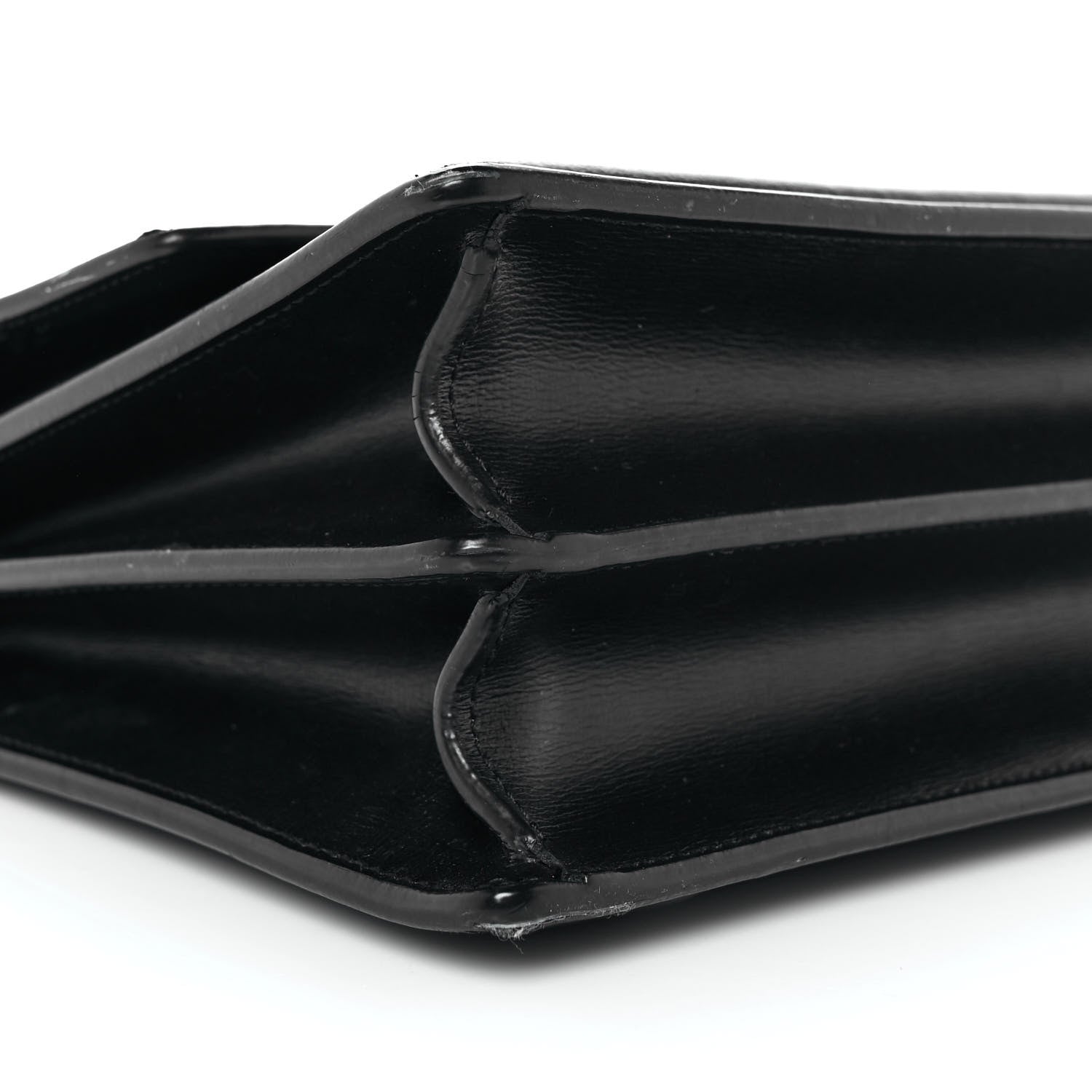 Saint Laurent Calfskin Medium Monogram Sunset Black 8 of 10
