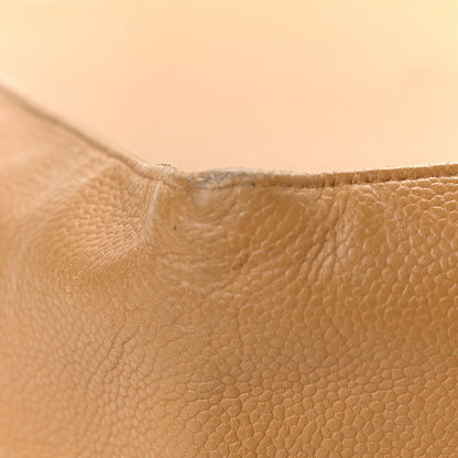 Chanel Caviar CC Tote Beige 12 of 16
