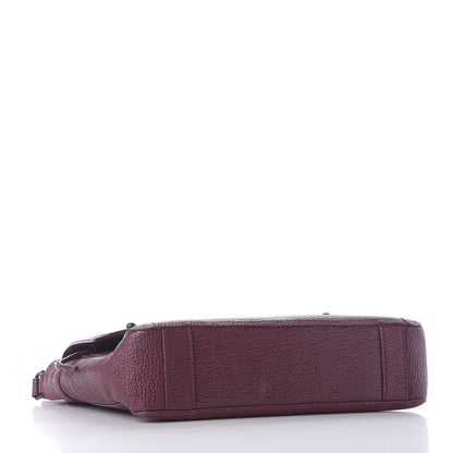 3.1 Phillip Lim 3.1 Shark Embossed Calfskin Pashli Messenger Aubergine 3 of 10