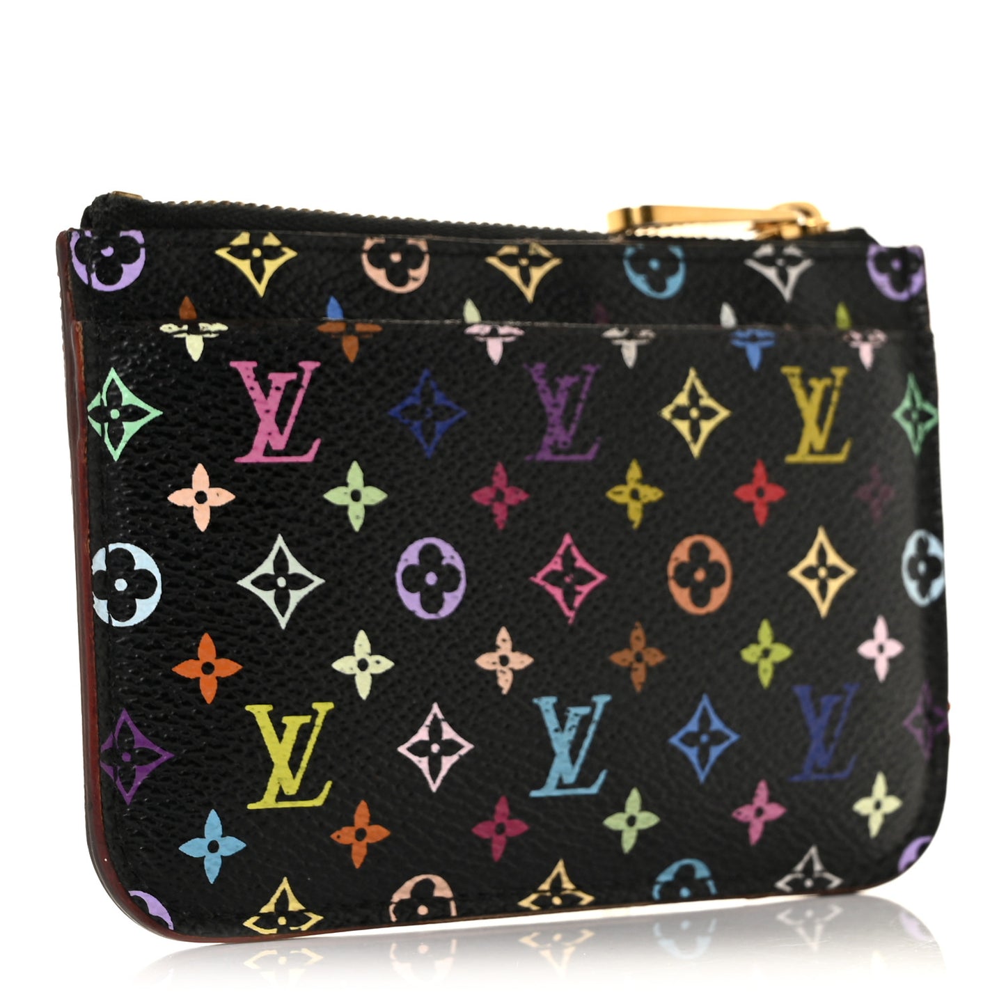 Monogram Multicolor Key Pouch Black Grenade