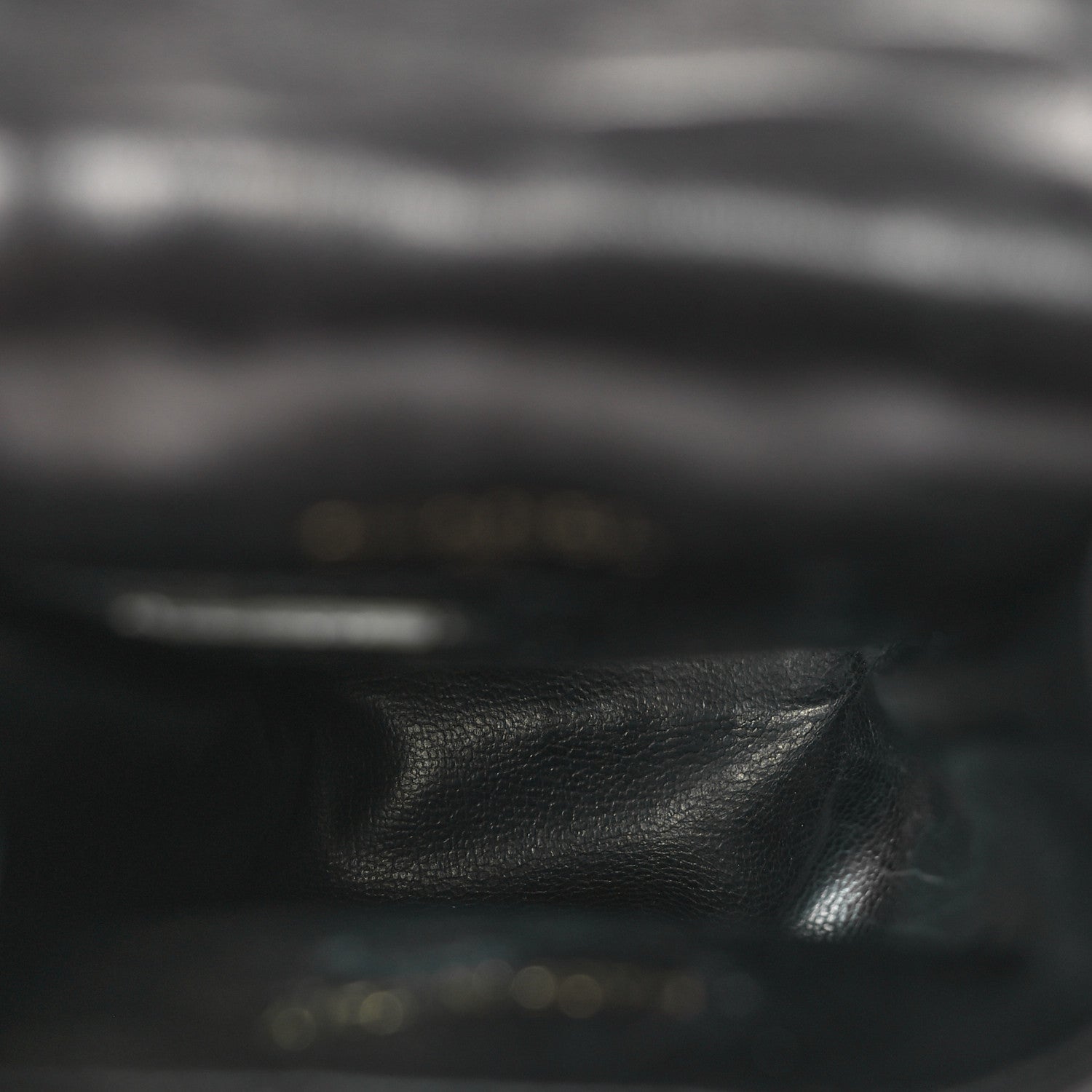 Chanel Lambskin Quilted Phone Holder Black 5 of 11