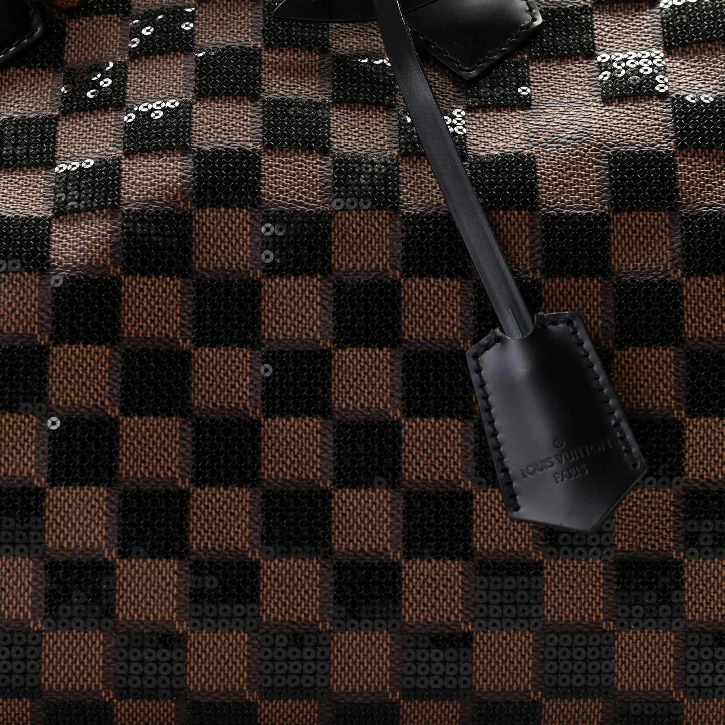 Damier Paillettes Speedy 30 Black