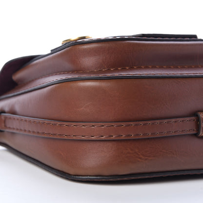 Stella McCartney Eco Alter Nappa Popper Shoulder Bag Cognac 9 of 10