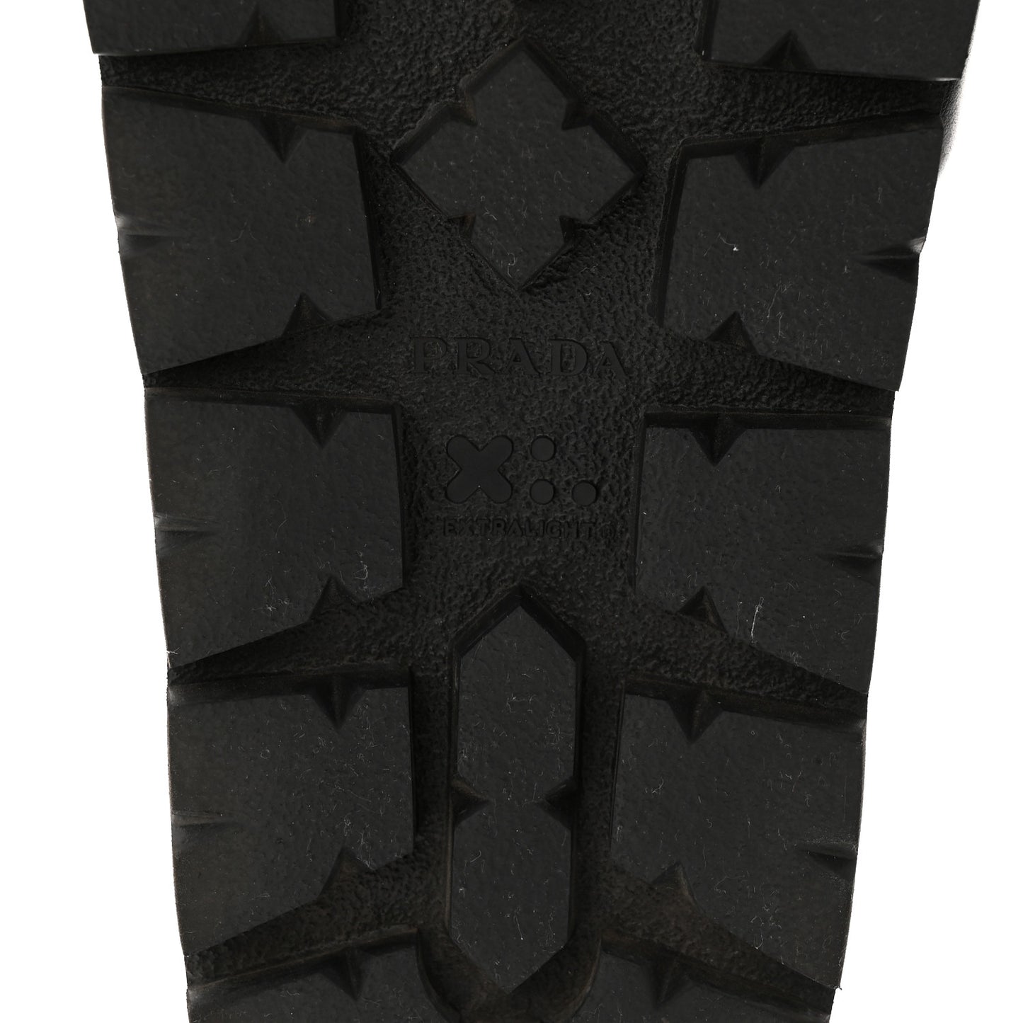 Nappa Womens Lug Sole 20mm Slide Sandals 39 Black