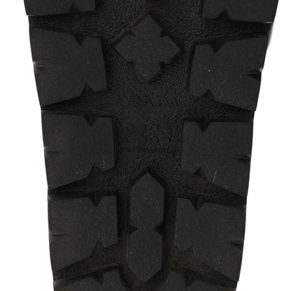 Prada Nappa Womens Lug Sole 20mm Slide Sandals 39 Black 7 of 9