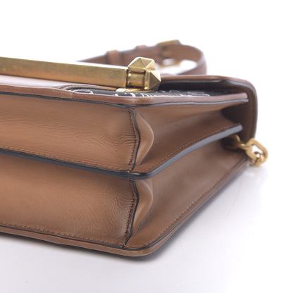 Valentino Garavani Calfskin VLTN Small Uptown Logo Shoulder Bag 8 of 9