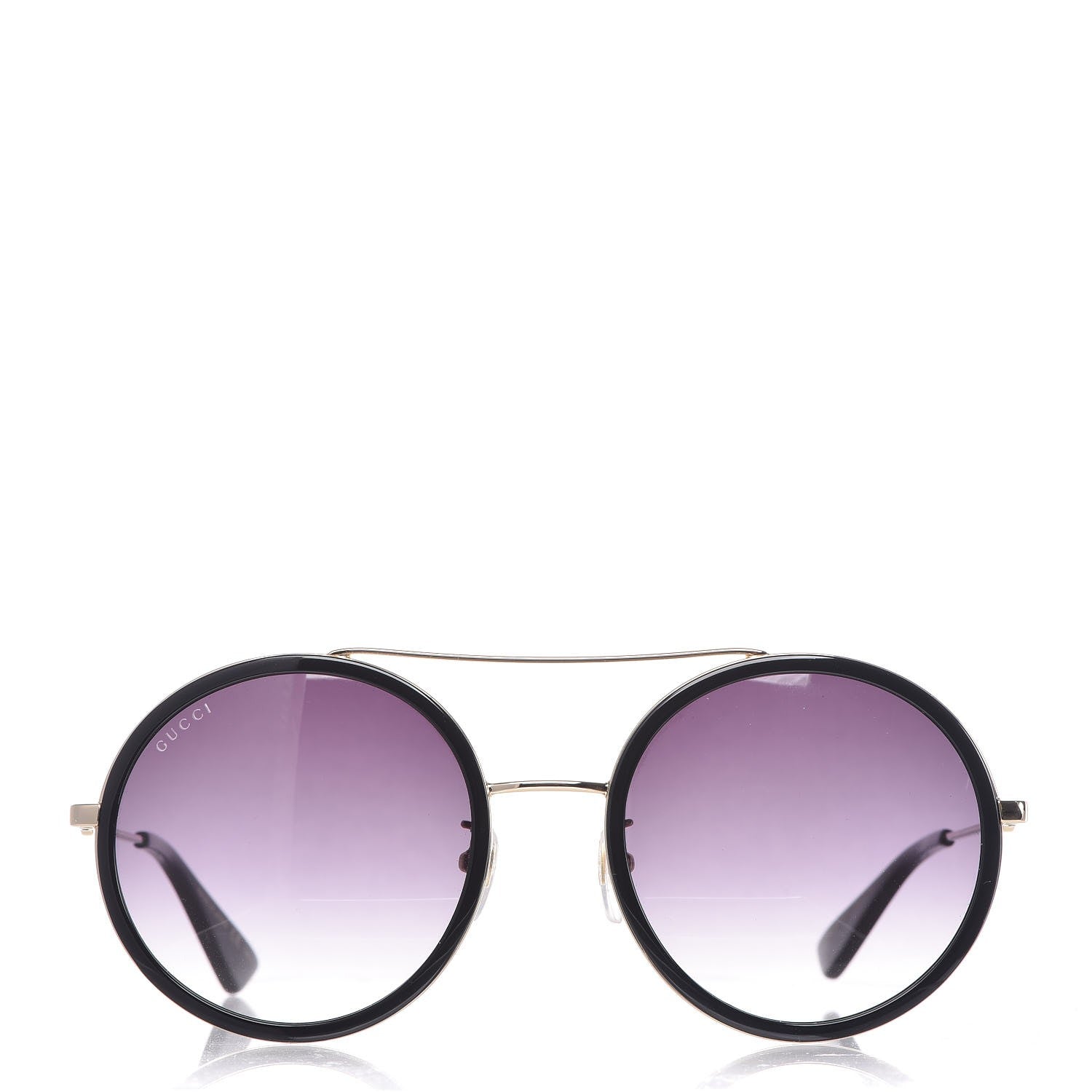 Gucci Round Frame Sunglasses GG0061S Black 2 of 9