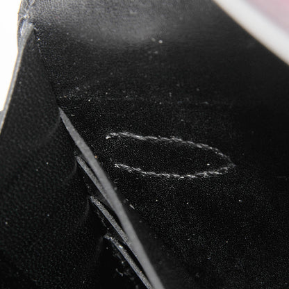 Hermes Box Kelly Longue Wallet Black 15 of 15