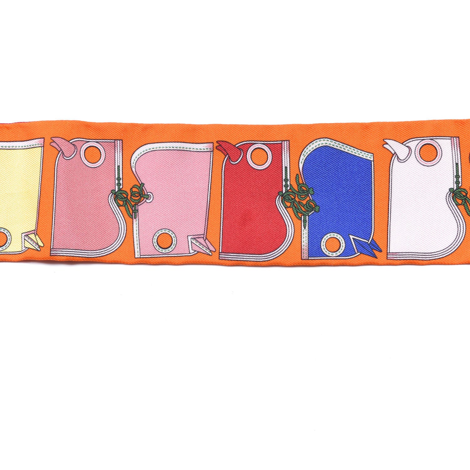 Hermes Silk Camails Twilly 6 of 6