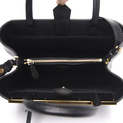 Fendi Vitello Elite Petite 2Jours Tote Black 5 of 10