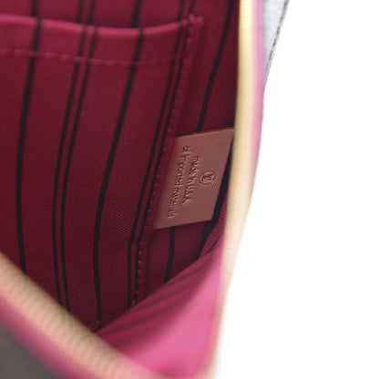 Louis Vuitton Monogram Neverfull MM GM Pochette Pivoine 7 of 9