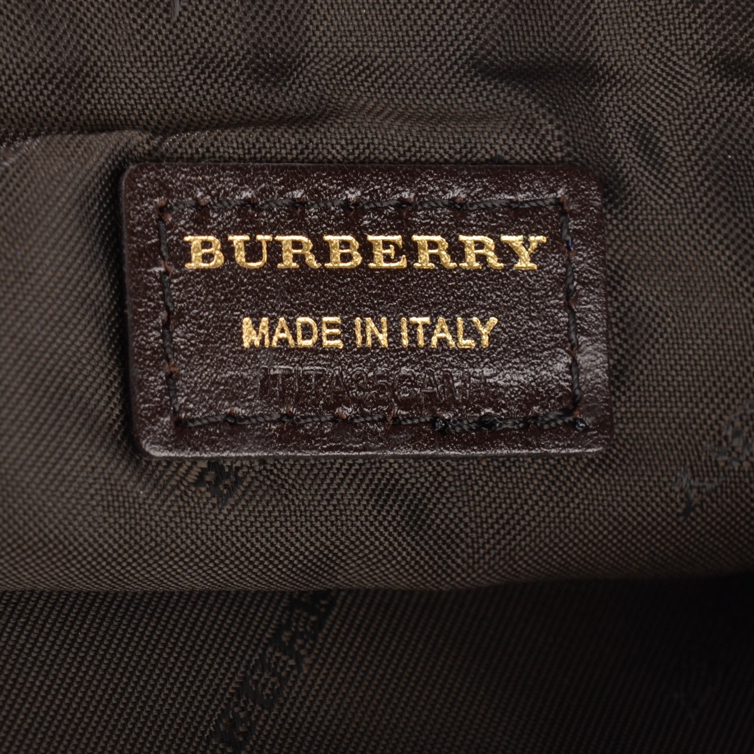 Burberry Haymarket Check Adeline Foldover Clutch Brown 6 of 9