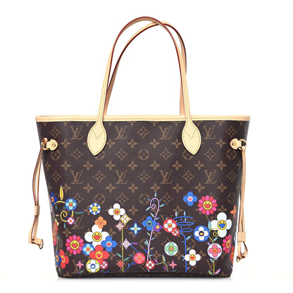 Louis Vuitton LV X TM Monogram Flowers Neverfull MM 1 of 11