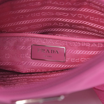 Prada Nylon Vela Flat Messenger Bag Fuxia 6 of 10