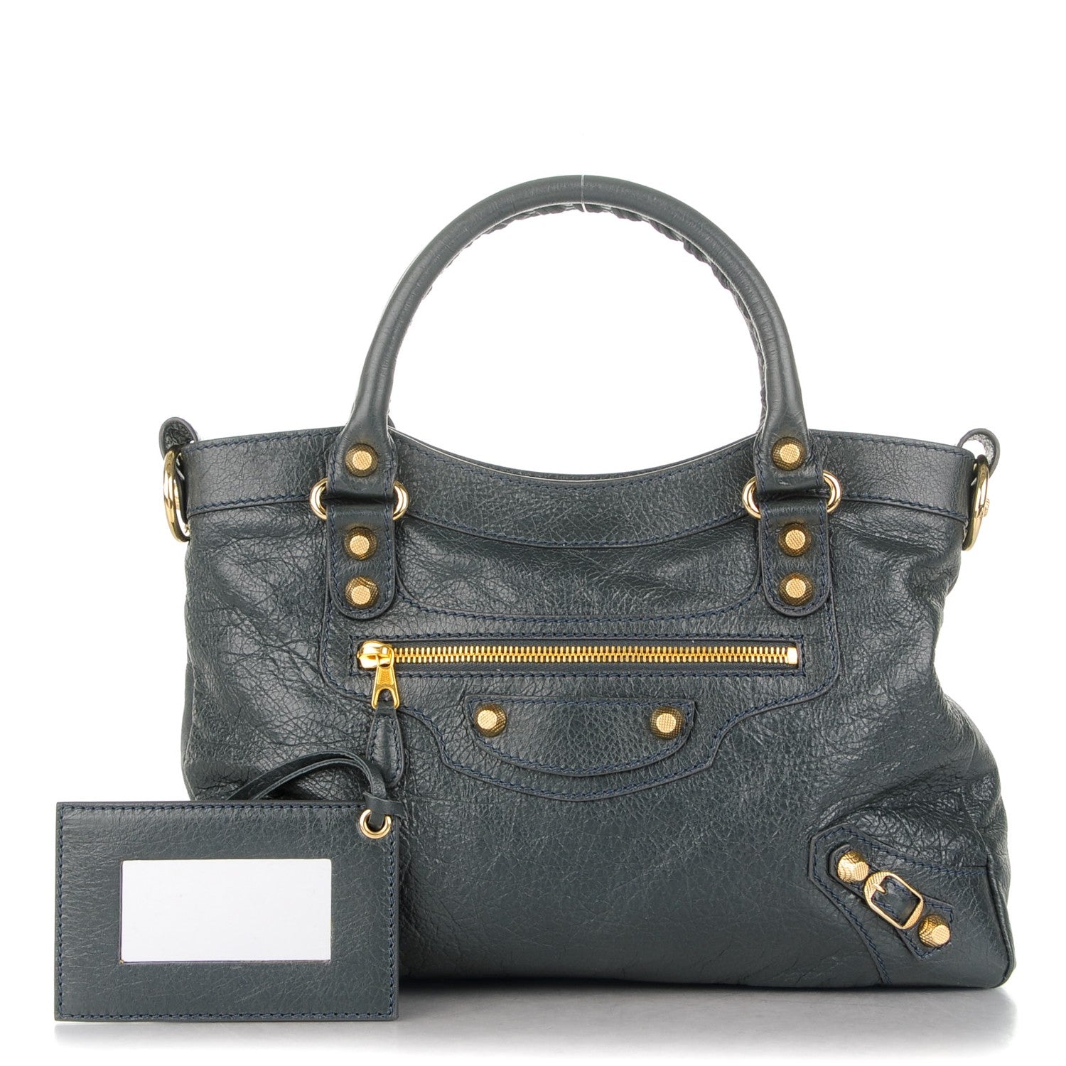Balenciaga Agneau Giant 12 Gold Hardware Town Anthracite 1 of 7