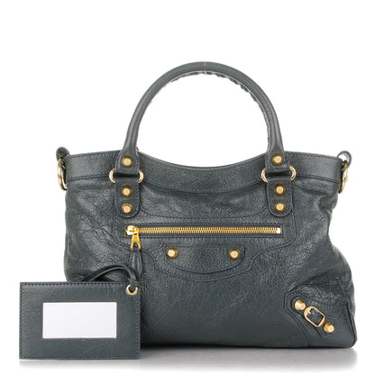 Balenciaga Agneau Giant 12 Gold Hardware Town Anthracite 1 of 7