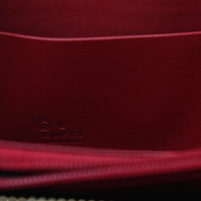 Gucci Microguccissima Zip Around Wallet Red 6 of 8