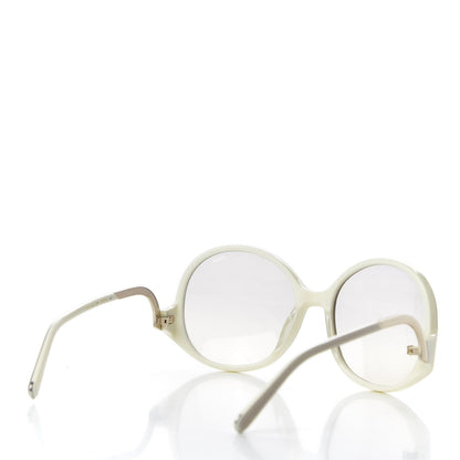 Chloe Acetate Oversized Round Emilia Sunglasses CE707S Turtledove 4 of 8