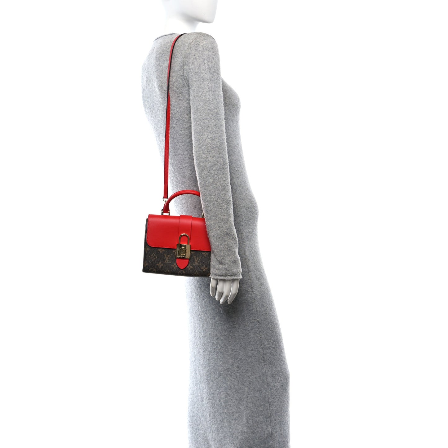 Monogram Locky BB Coquelicot
