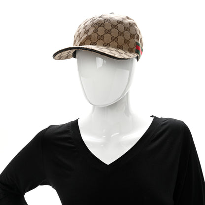 Gucci Monogram Web Baseball Hat S Beige Cocoa 2 of 10